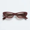 Lunettes de soleil ovales Snap