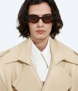 Lunettes de soleil ovales Snap