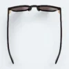 Lunettes de soleil Panthos en acétate recyclé souple Lunettes de soleil Panthos en acétate recyclé souple