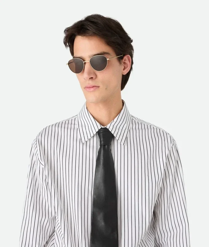 Lunettes de soleil Panthos Intrecciato Lunettes de soleil Panthos Intrecciato