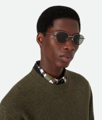 Lunettes de soleil Panthos Intrecciato