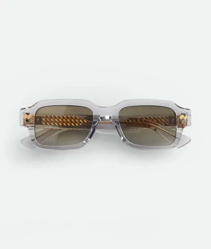 Lunettes de soleil rectangulaires Intrecciato Lunettes de soleil rectangulaires Intrecciato