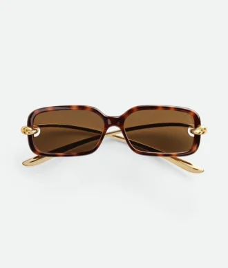 Lunettes de soleil rectangulaires Knot