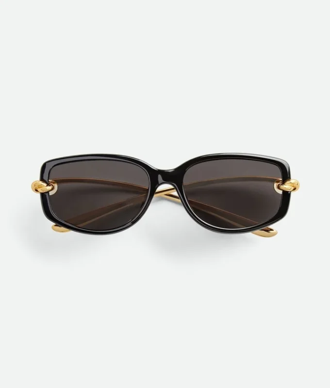 Lunettes de soleil rectangulaires Knot