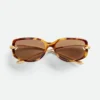 Lunettes de soleil rectangulaires Knot