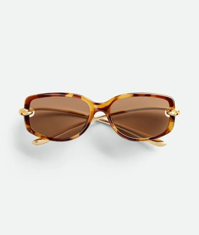 Lunettes de soleil rectangulaires Knot