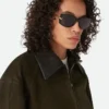 Lunettes de soleil rectangulaires Knot