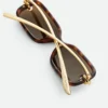 Lunettes de soleil rectangulaires Knot