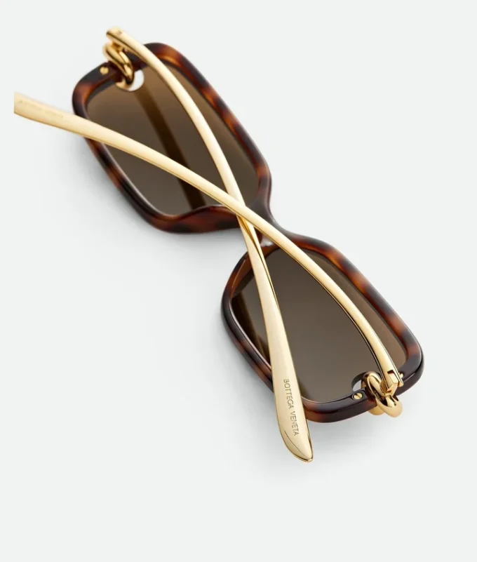Lunettes de soleil rectangulaires Knot