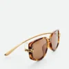 Lunettes de soleil rectangulaires Knot