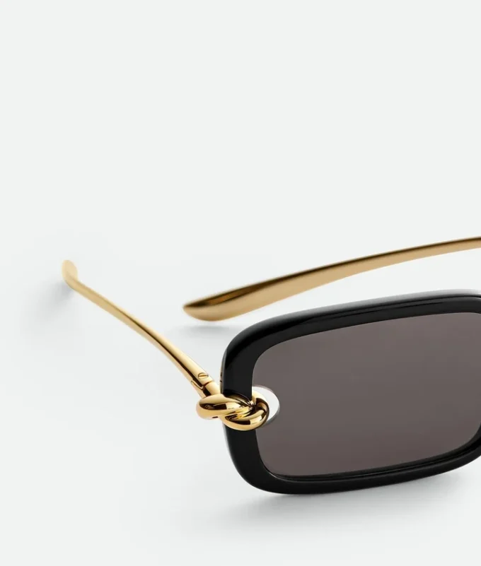 Lunettes de soleil rectangulaires Knot