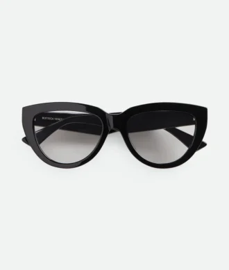 Lunettes œil-de-chat classiques en acétate recyclé