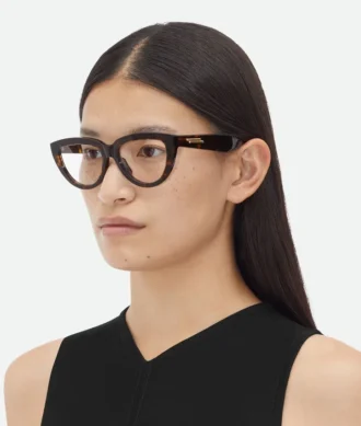 Lunettes œil-de-chat classiques en acétate recyclé