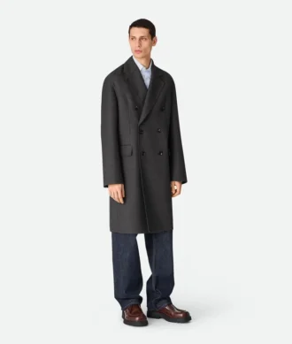 Manteau double en laine