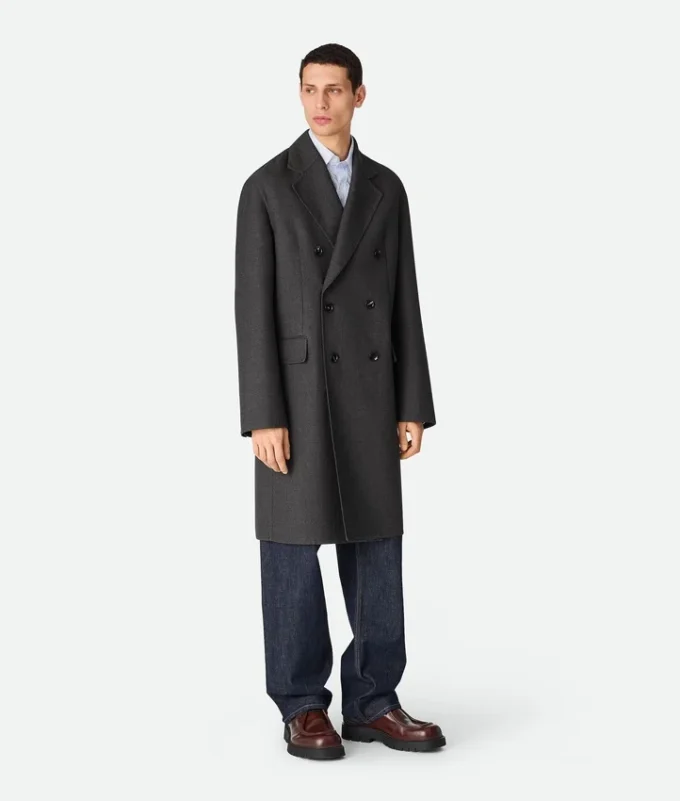 Manteau double en laine