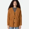 Manteau en laine mérinos feutrée