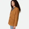 Manteau en laine mérinos feutrée