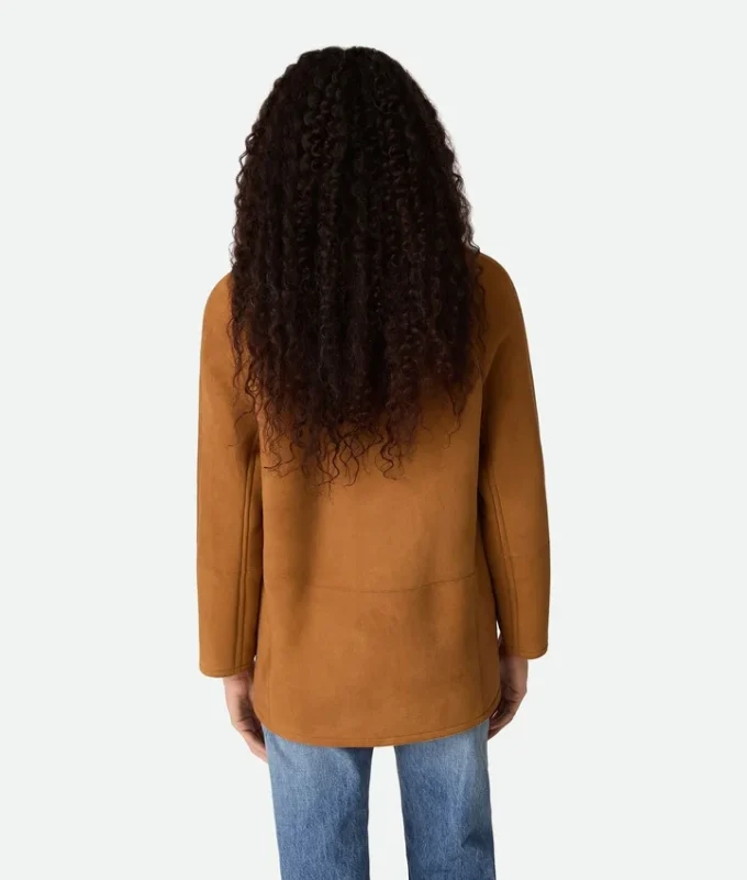 Manteau en laine mérinos feutrée