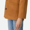 Manteau en laine mérinos feutrée