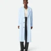 Manteau en twill de viscose et de soie Manteau en twill de viscose et de soie