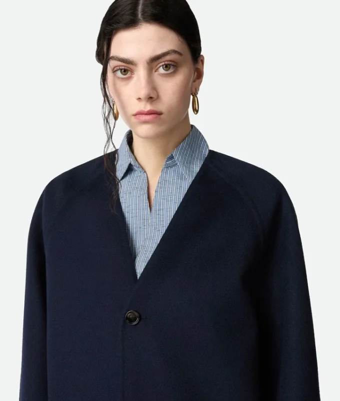 Manteau léger en laine et cachemire Manteau léger en laine et cachemire