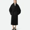 Manteau long en laine Stretch Manteau long en laine Stretch