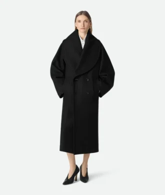 Manteau long en laine Stretch Manteau long en laine Stretch