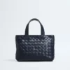 Mini sac fourre-tout zippé Intrecciato