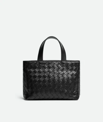 Mini sac fourre-tout zippé Intrecciato