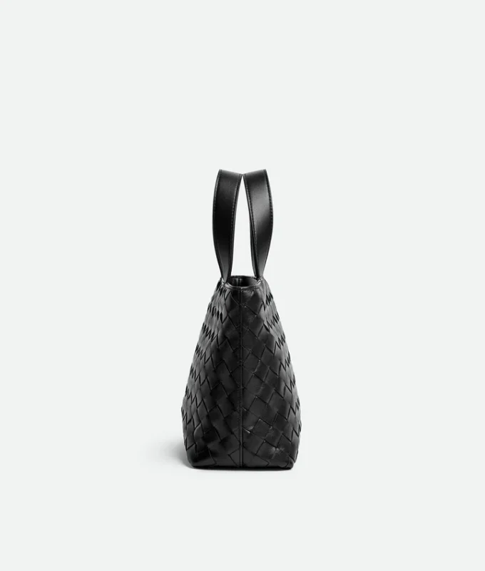 Mini sac fourre-tout zippé Intrecciato