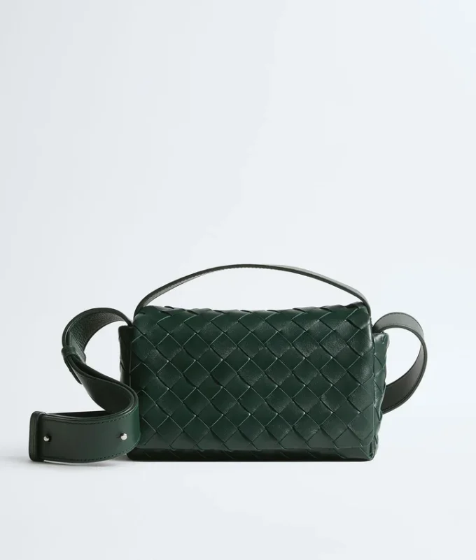 Mini sac Intrecciato à rabat