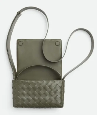 Mini sac Intrecciato à rabat