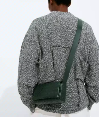 Mini sac Intrecciato à rabat