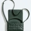 Mini sac Intrecciato à rabat