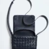 Mini sac Intrecciato à rabat