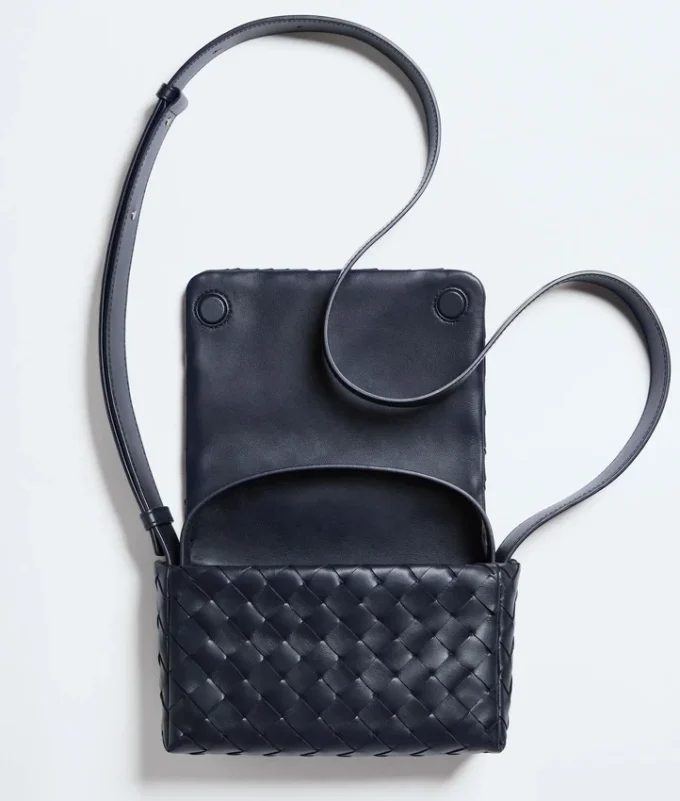 Mini sac Intrecciato à rabat