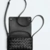 Mini sac Intrecciato à rabat