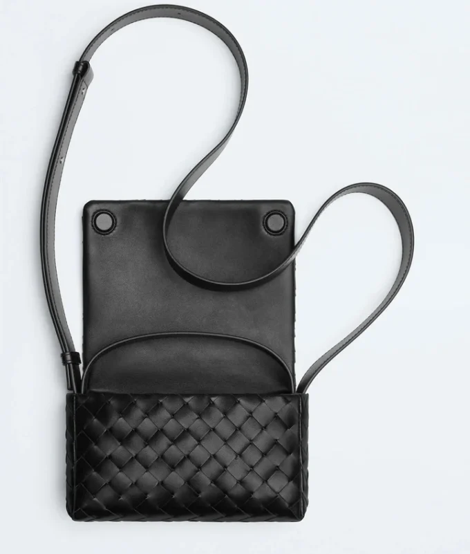 Mini sac Intrecciato à rabat