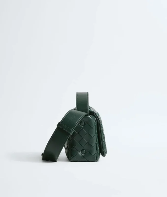 Mini sac Intrecciato à rabat
