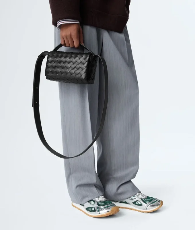Mini sac Intrecciato à rabat