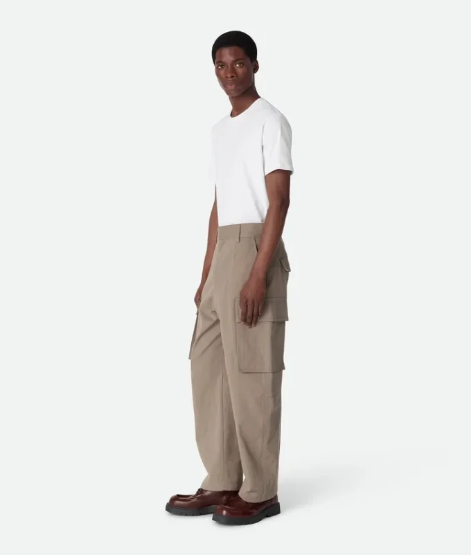 Pantalon cargo en twill de coton Pantalon cargo en twill de coton