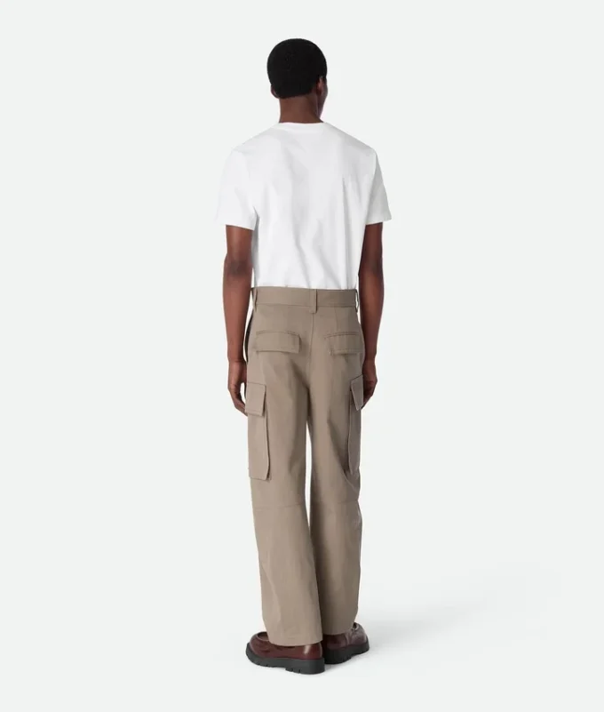Pantalon cargo en twill de coton Pantalon cargo en twill de coton