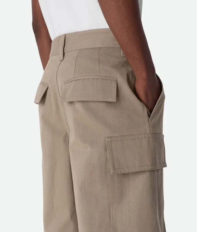 Pantalon cargo en twill de coton Pantalon cargo en twill de coton