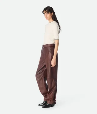 Pantalon en cuir