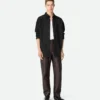 Pantalon en cuir Intrecciato Pantalon en cuir Intrecciato