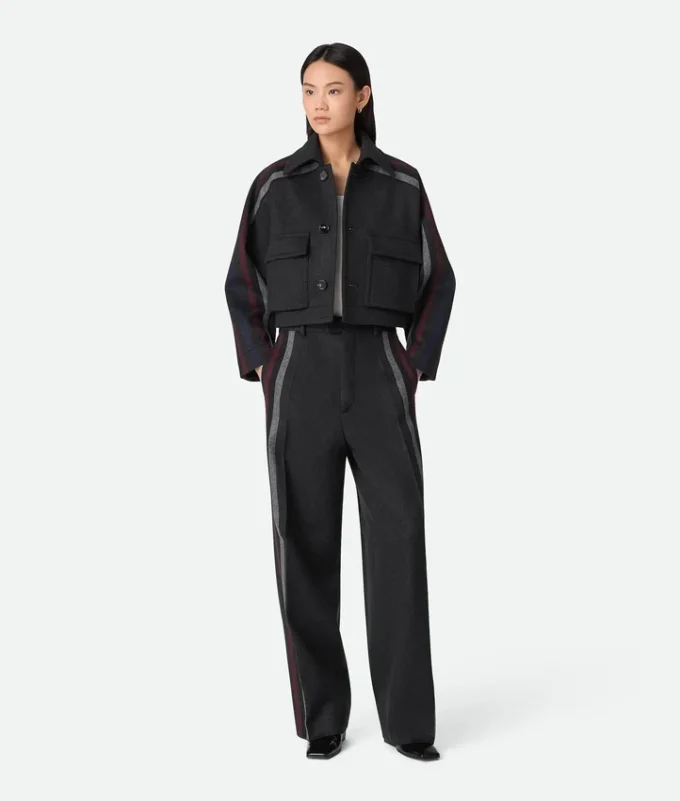 Pantalon en laine et cachemire Pantalon en laine et cachemire