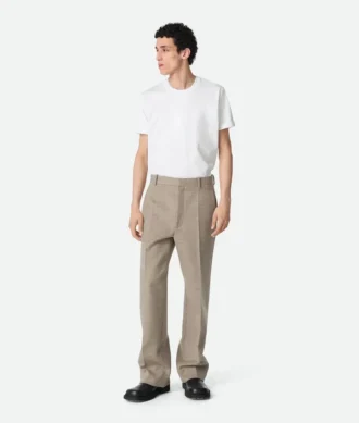 Pantalon en laine et cachemire