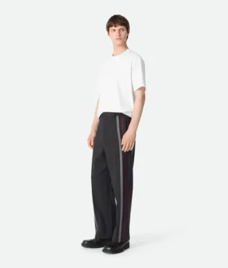 Pantalon en laine et cachemire
