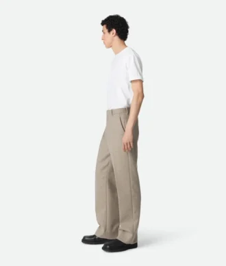 Pantalon en laine et cachemire