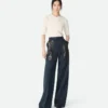 Pantalon en laine et coton Pantalon en laine et coton